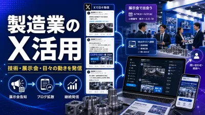 製造業のX活用｜技術・展示会・日々の動きを継続発信する