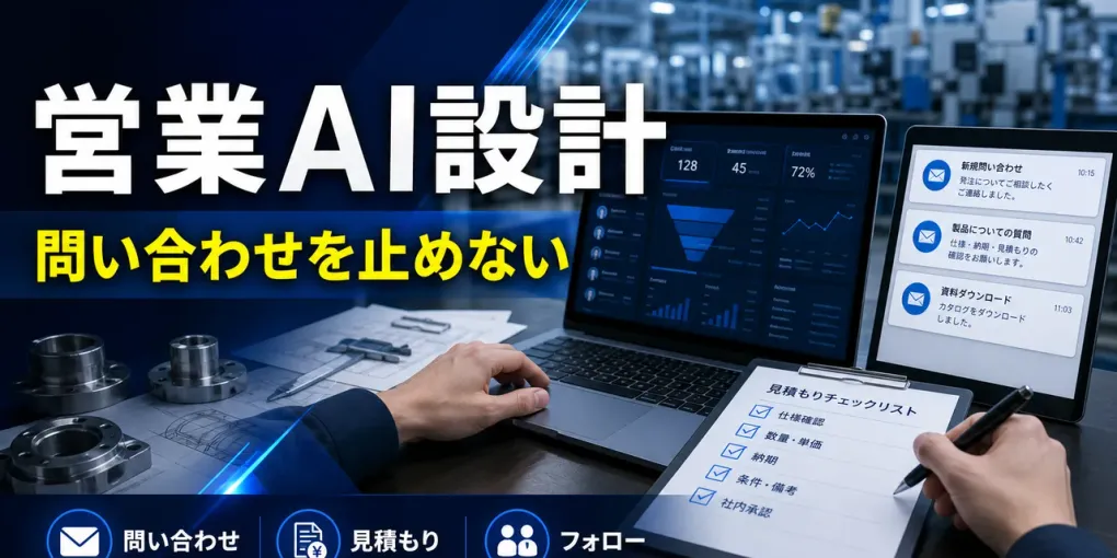 製造業のSales Navigator活用｜営業AI・CRMとの違いと導入判断